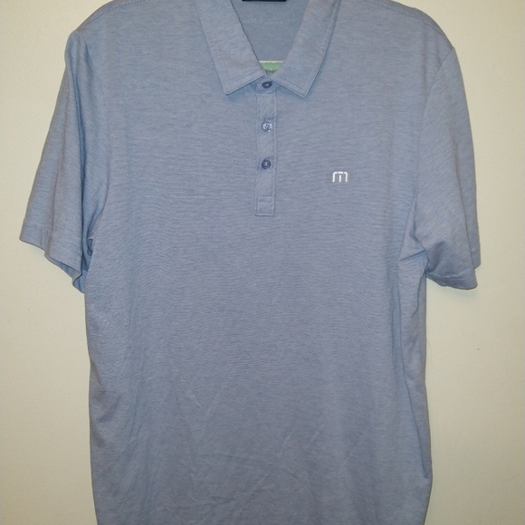 Travis Mathew Other - Travis Mathew Short Sleeve Polo Shirt Men's sz Large Conga Logo.